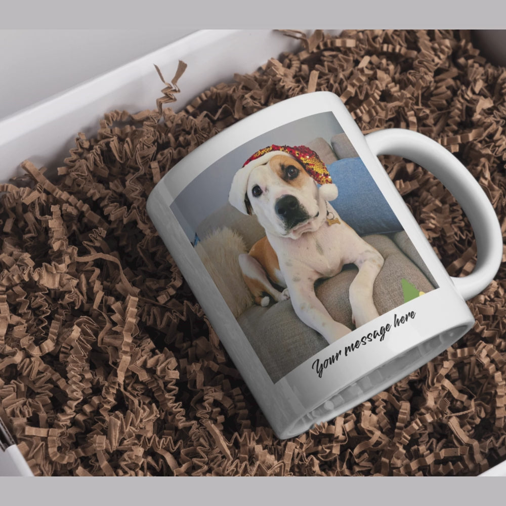 Personalized Photo Mug with message